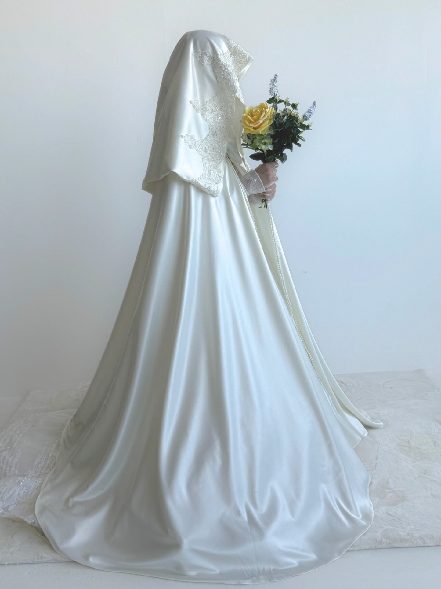 The Barnous- Bridal Cape