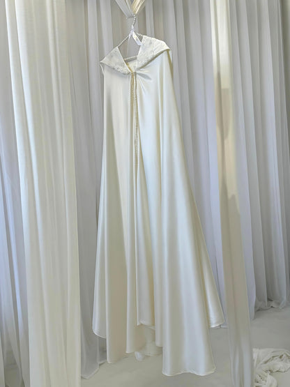 The Barnous- Bridal Cape