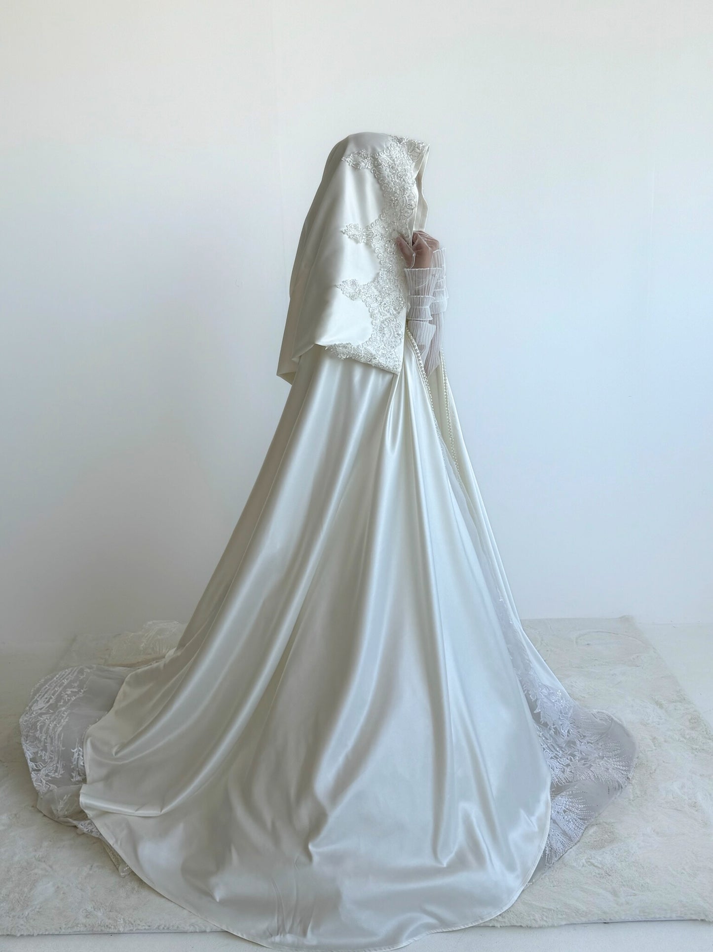 The Barnous- Bridal Cape