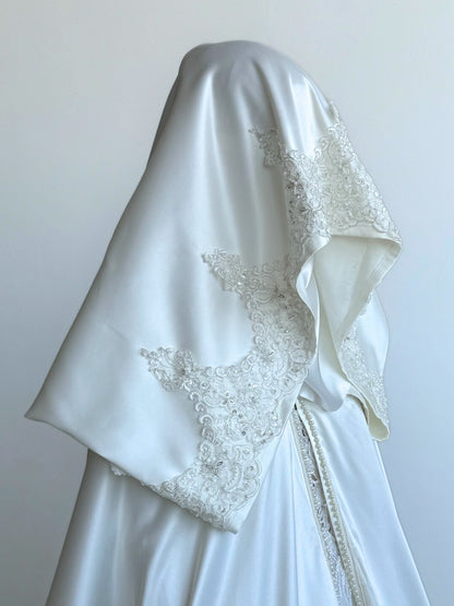 The Barnous- Bridal Cape